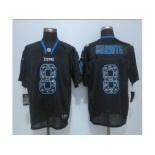 nike tennessee titans #8 mariota black jerseys[lights out elite]