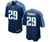 Men Tennessee Titans #29 DeMarco Murray Navy Game Jersey