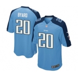 Men's Nike Tennessee Titans #20 Kevin Byard Game Light Blue Team Color NFL Jersey