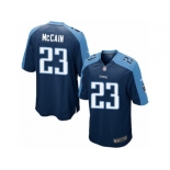 Men's Nike Tennessee Titans #23 Brice McCain Game Navy Blue Alternate NFL Jersey