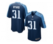 Men's Nike Tennessee Titans #31 Kevin Byard Game Navy Blue Alternate NFL Jersey