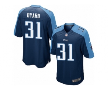 Men's Nike Tennessee Titans #31 Kevin Byard Game Navy Blue Alternate NFL Jersey