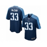 Men's Nike Tennessee Titans #33 Brice McCain Game Navy Blue Alternate NFL Jersey