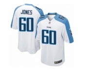 Men's Nike Tennessee Titans #60 Ben Jones Game White NFL Jersey