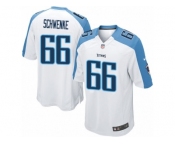 Men's Nike Tennessee Titans #66 Brian Schwenke Game White NFL Jersey