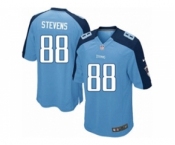 Men's Nike Tennessee Titans #88 Craig Stevens Game Light Blue Team Color NFL Jersey