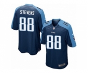 Men's Nike Tennessee Titans #88 Craig Stevens Game Navy Blue Alternate NFL Jersey