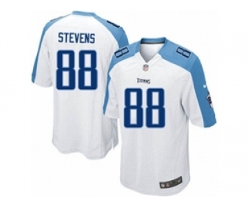 Men's Nike Tennessee Titans #88 Craig Stevens Game White NFL Jersey