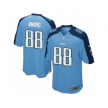 Men's Nike Tennessee Titans #88 Jace Amaro Game Light Blue Team Color NFL Jersey