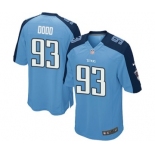 Men's Nike Tennessee Titans #93 Kevin Dodd Game Light Blue Team Color NFL Jersey