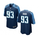 Men's Nike Tennessee Titans #93 Kevin Dodd Game Navy Blue Alternate NFL Jersey