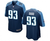 Men's Nike Tennessee Titans #93 Kevin Dodd Game Navy Blue Alternate NFL Jersey