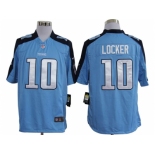 nike nfl jerseys tennessee titans #10 jake locker blue[locker][game]