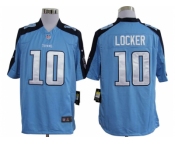 nike nfl jerseys tennessee titans #10 jake locker blue[locker][game]