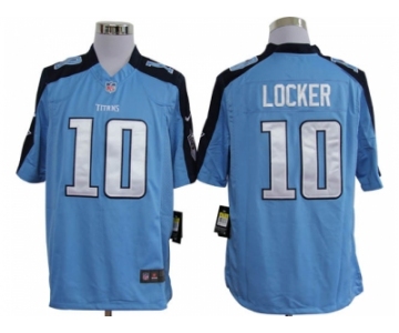 nike nfl jerseys tennessee titans #10 jake locker blue[locker][game]