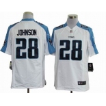 nike nfl jerseys tennessee titans #28 chris johnson white[game]