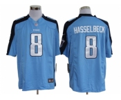 nike nfl jerseys tennessee titans #8 matt hasselbeck blue[game]