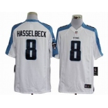 nike nfl jerseys tennessee titans #8 matt hasselbeck white[game]