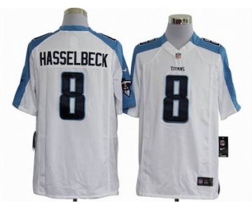 nike nfl jerseys tennessee titans #8 matt hasselbeck white[game]