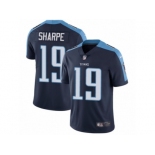 Men's Nike Tennessee Titans #19 Tajae Sharpe Vapor Untouchable Limited Navy Blue Alternate NFL Jersey