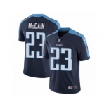 Men's Nike Tennessee Titans #23 Brice McCain Limited Navy Blue Alternate NFL Jersey