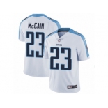 Men's Nike Tennessee Titans #23 Brice McCain Limited White NFL Jersey