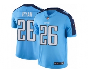 Men's Nike Tennessee Titans #26 Logan Ryan Limited Light Blue Rush NFL Jersey