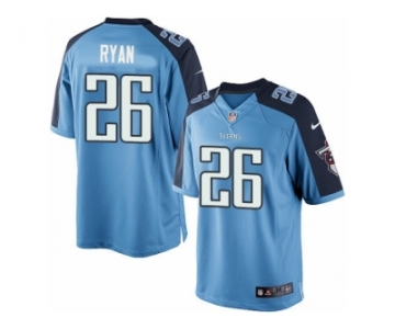 Men's Nike Tennessee Titans #26 Logan Ryan Limited Light Blue Team Color NFL Jersey