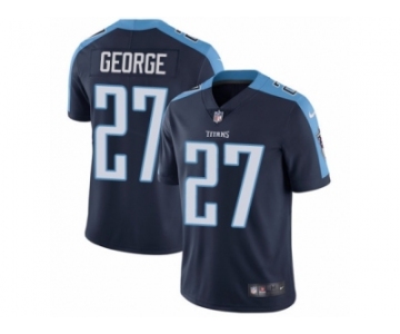 Men's Nike Tennessee Titans #27 Eddie George Vapor Untouchable Limited Navy Blue Alternate NFL Jersey