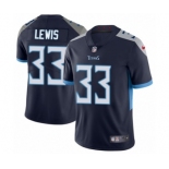 Men's Nike Tennessee Titans #33 Dion Lewis Navy Blue Team Color Vapor Untouchable Limited Player NFL Jersey