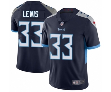 Men's Nike Tennessee Titans #33 Dion Lewis Navy Blue Team Color Vapor Untouchable Limited Player NFL Jersey