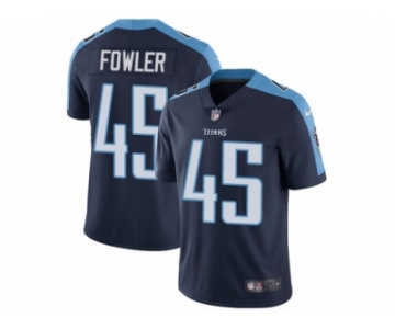 Men's Nike Tennessee Titans #45 Jalston Fowler Vapor Untouchable Limited Navy Blue Alternate NFL Jersey