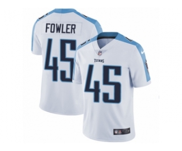 Men's Nike Tennessee Titans #45 Jalston Fowler Vapor Untouchable Limited White NFL Jersey