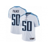 Men's Nike Tennessee Titans #50 Nate Palmer Vapor Untouchable Limited White NFL Jersey