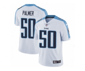 Men's Nike Tennessee Titans #50 Nate Palmer Vapor Untouchable Limited White NFL Jersey