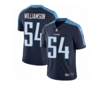 Men's Nike Tennessee Titans #54 Avery Williamson Vapor Untouchable Limited Navy Blue Alternate NFL Jersey