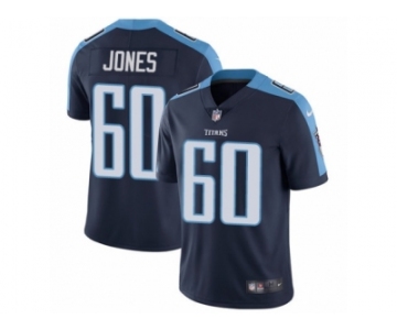 Men's Nike Tennessee Titans #60 Ben Jones Vapor Untouchable Limited Navy Blue Alternate NFL Jersey