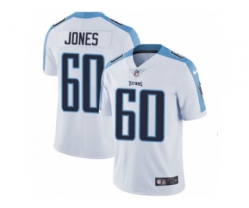 Men's Nike Tennessee Titans #60 Ben Jones Vapor Untouchable Limited White NFL Jersey