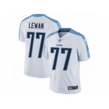 Men's Nike Tennessee Titans #77 Taylor Lewan Vapor Untouchable Limited White NFL Jersey