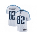 Men's Nike Tennessee Titans #82 Delanie Walker Vapor Untouchable Limited White NFL Jersey