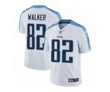 Men's Nike Tennessee Titans #82 Delanie Walker Vapor Untouchable Limited White NFL Jersey