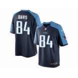 Men's Nike Tennessee Titans #84 Corey Davis Limited Navy Blue Alternate NFL Jersey