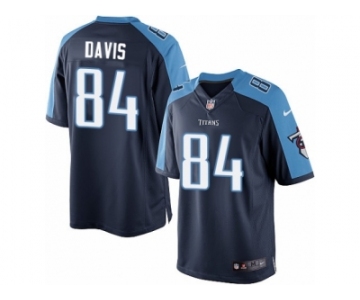 Men's Nike Tennessee Titans #84 Corey Davis Limited Navy Blue Alternate NFL Jersey