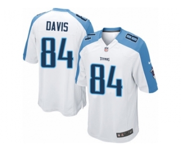 Men's Nike Tennessee Titans #84 Corey Davis Limited White NFL Jersey