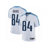 Men's Nike Tennessee Titans #84 Corey Davis Vapor Untouchable Limited White NFL Jersey