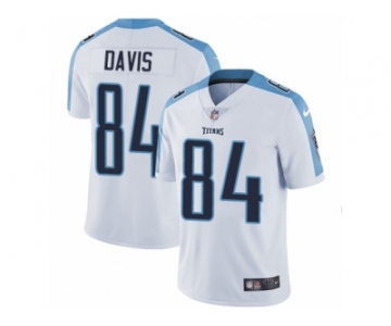 Men's Nike Tennessee Titans #84 Corey Davis Vapor Untouchable Limited White NFL Jersey