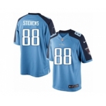 Men's Nike Tennessee Titans #88 Craig Stevens Limited Light Blue Team Color NFL Jersey