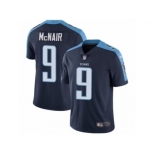 Men's Nike Tennessee Titans #9 Steve McNair Vapor Untouchable Limited Navy Blue Alternate NFL Jersey