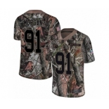 Men's Nike Tennessee Titans #91 Derrick Morgan Limited Camo Rush Realtree NFL Jersey