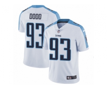 Men's Nike Tennessee Titans #93 Kevin Dodd Vapor Untouchable Limited White NFL Jersey